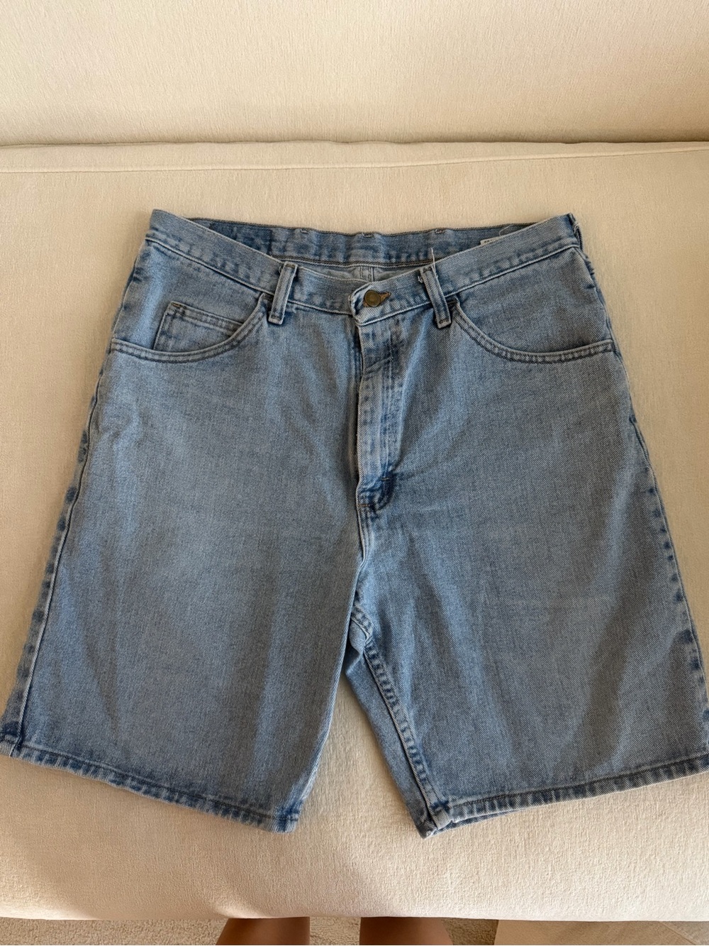 Wrangler Light Blue Denim Men's Shorts